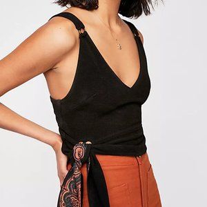 Free People Paisley Pop Tank Top